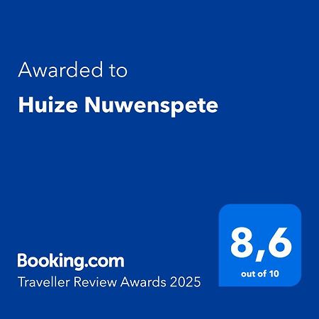 Vila Huize Nuwenspete Nunspeet Exteriér fotografie